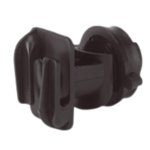 Isolatore con clip fettuccia per picchetto