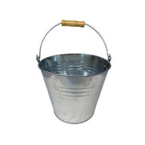 Secchio acciaio galvanizzato  - lt 10 cm 28x19 h.cm 24