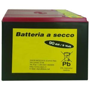 Batteria stazionaria 90 ah / 9 volt