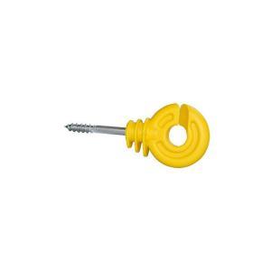 Isolatori filo e vite legno giallo