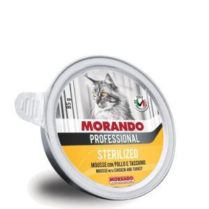 Gatto sterilizzato mousse con pollo e tacchino 85 gr