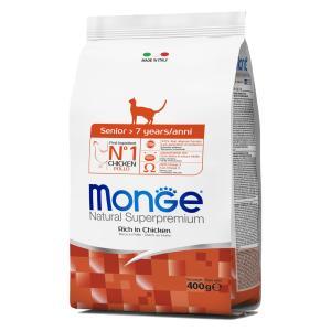 Natural superpremium senior cat ricco in pollo 400 gr