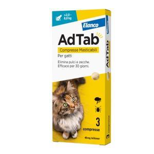 Adtab 3 compresse masticabili per gatti 2 -8 kg