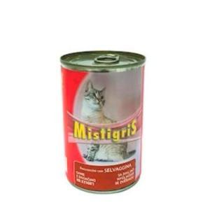 Bocconi mistigris cat con selvaggina 405 gr