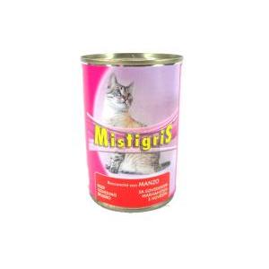 Mistigris cat bocconi manzo 405 gr
