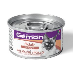 Gemon adult mousse con salmone e pollo