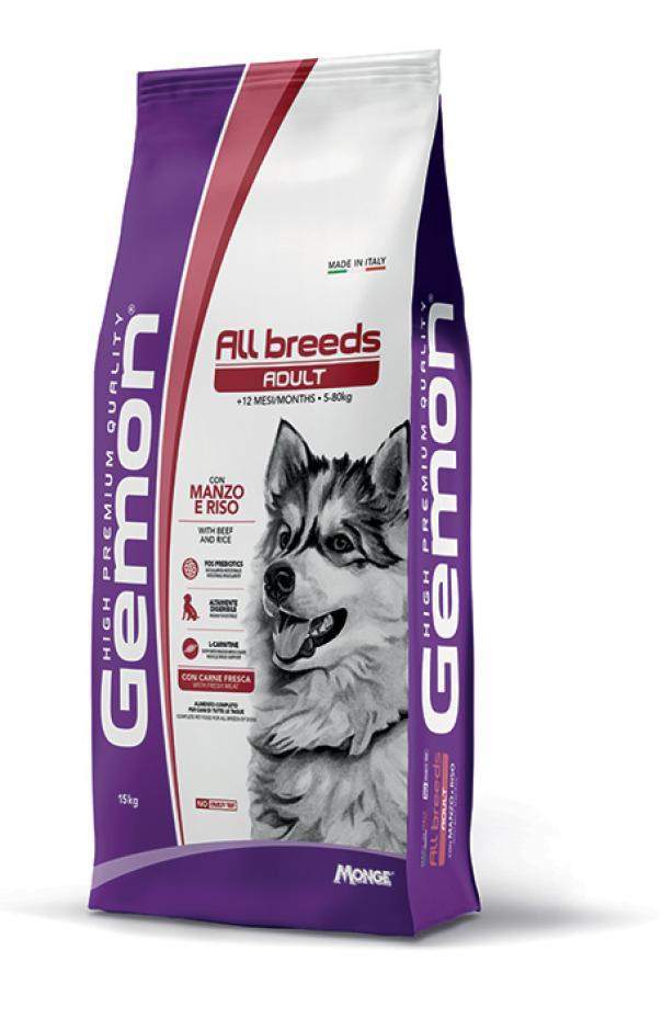 gemon-dog-all-breeds-adult-con-manzo-e-riso-15-kg