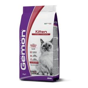 Gemon cat kitten con manzo e riso 2 kg