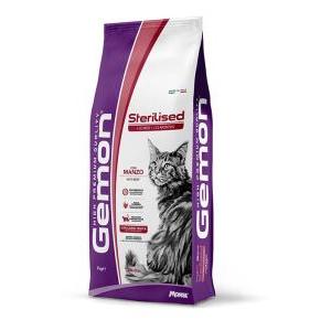 Gemon cat sterilised con manzo 2 kg