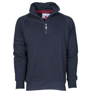 Felpa 1/2 zip miami navy