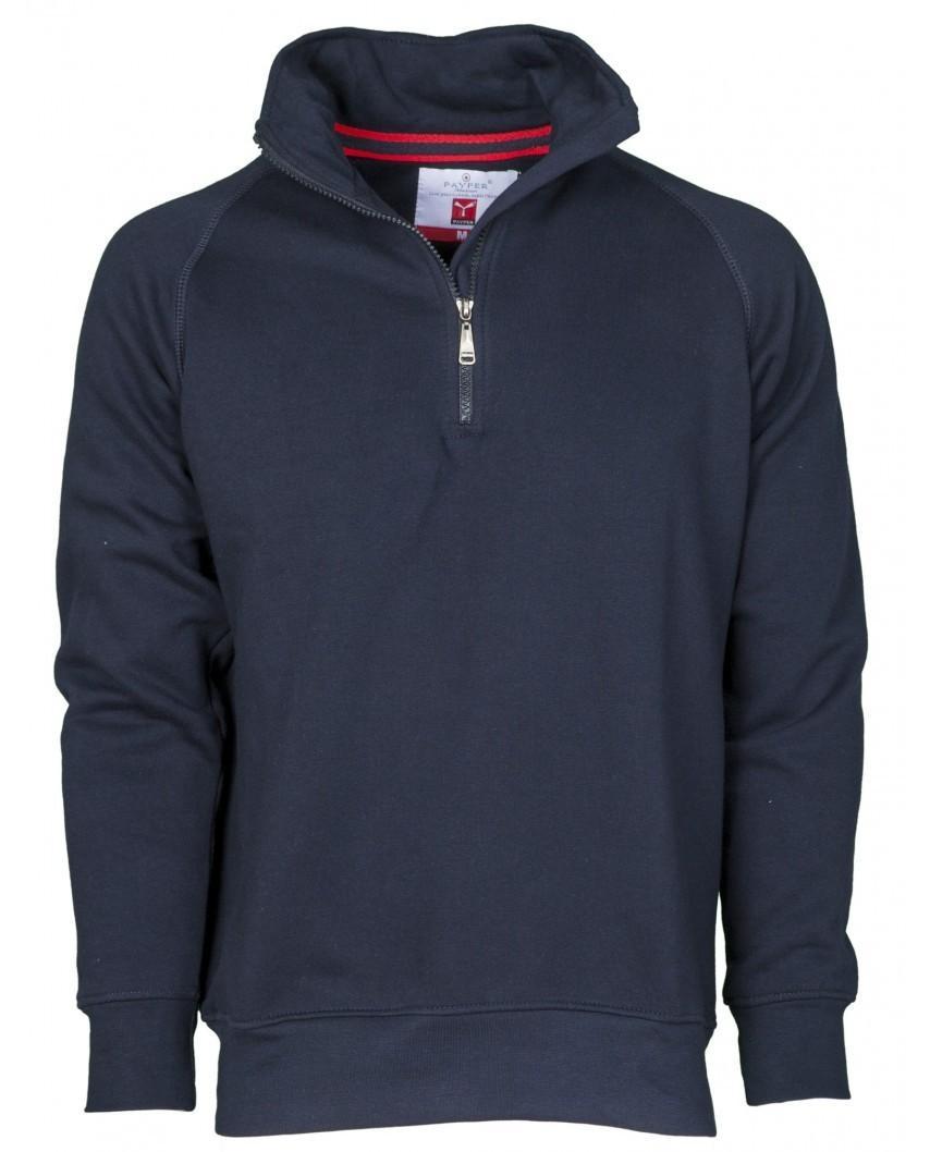 felpa-1/2-zip-miami-navy