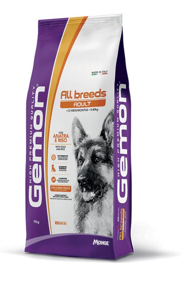 gemon-all-breeds-dog-adult-crocchette-con-anatra-e-riso-15-kg