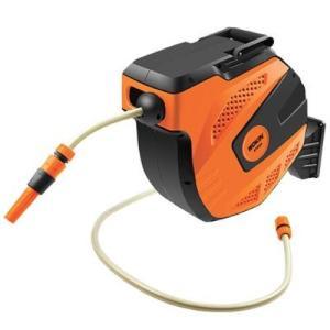 Avvolgitubo irrigazione autoroll 574515  plastica +tubo 1/2 mt 15 +1,5 raccordi+lancia