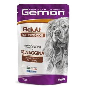 Gemon dog all breeds adult bocconcini con selvaggina 100 gr